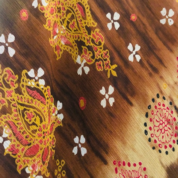 EUC Boho slip on skirt with comfy stretchy waist - Picture 5 of 8